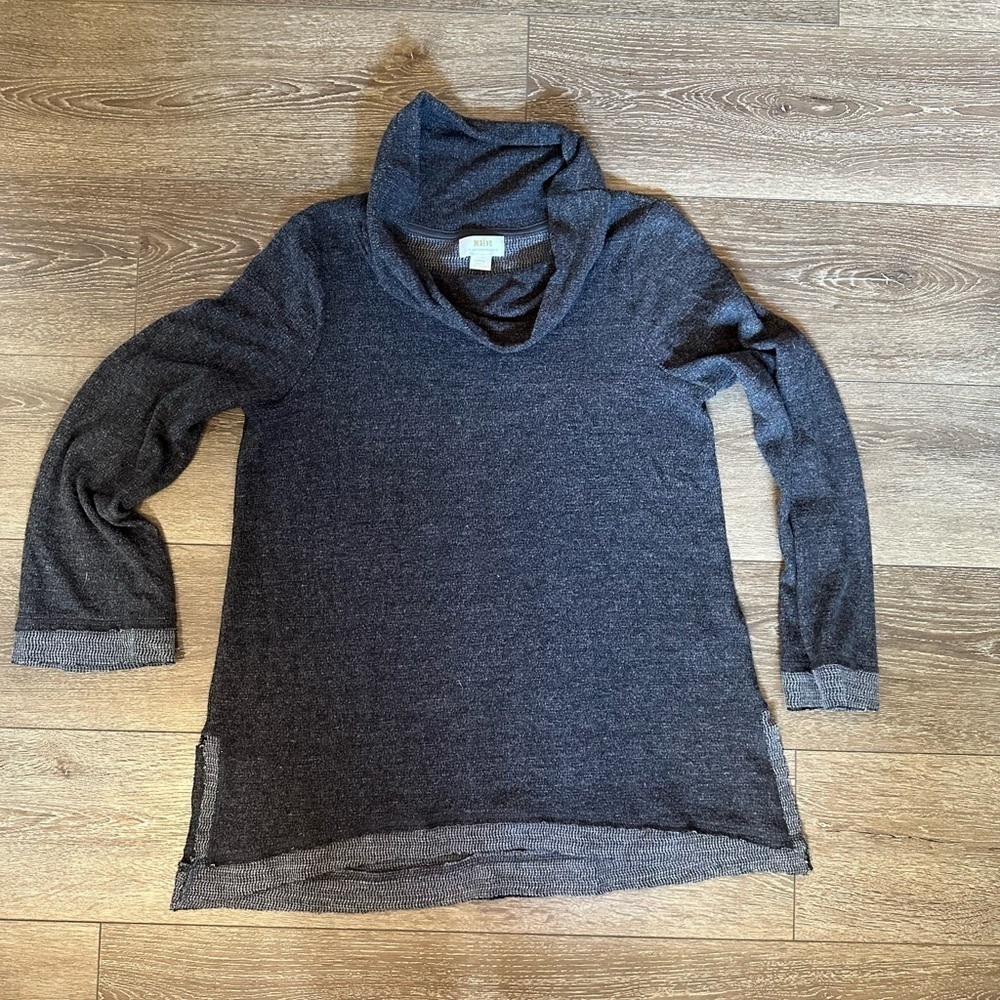 Anthropologie Maeve Risa Hacci Cowl Neck Tunic Pullover - Picture 6 of 11